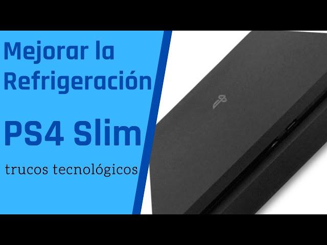 Cómo Mejorar la Refrigeración de tu PS4 Slim | Modificación con Agujero en la Carcasa