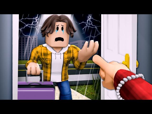 MEAN Mom KICKED OUT Her ONLY Son! (A Roblox Movie)