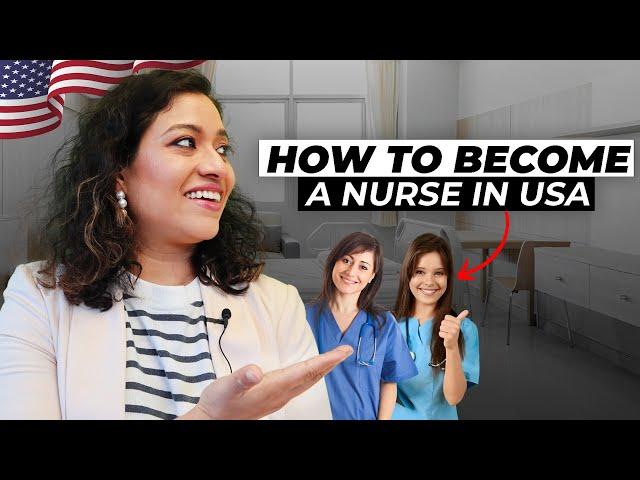 How to become a Nurse in USA?  Step-by-Step Process | EdulogiX