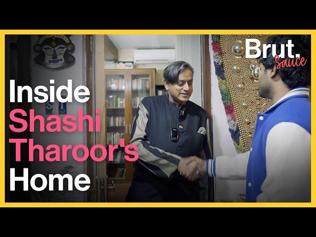 Inside Dr. Shashi Tharoor’s Home  | Brut Sauce