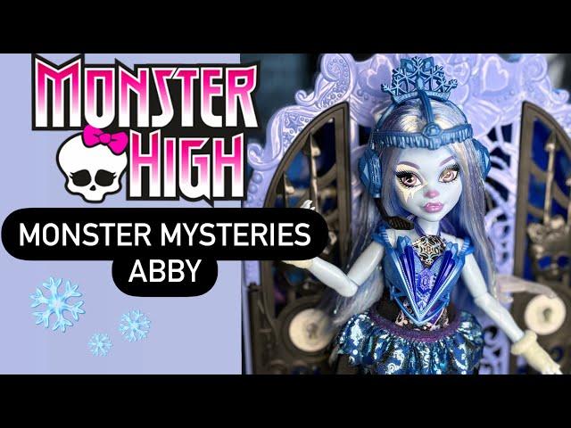 Monster High Monster Mysteries Abby unboxing and review!