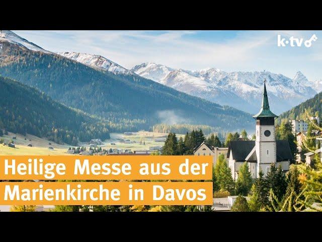 Heilige Messe live aus Davos (katholischer Gottesdienst) - 06.10.2024