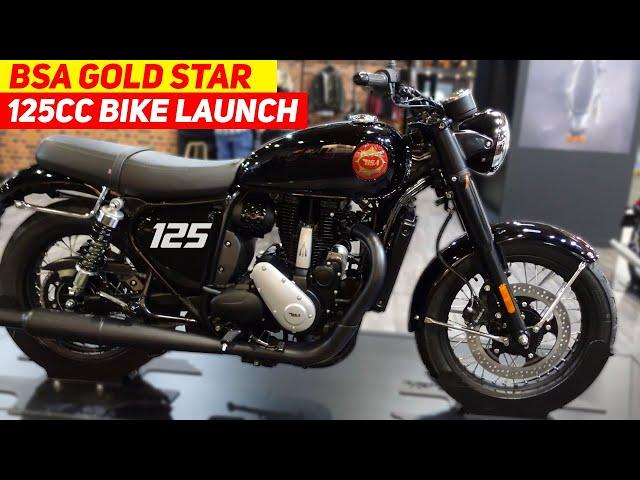 BSA Gold Star 125cc Launched in IndiaPrice & Launch Date ? BSA Gold Star 125 New Model 2024 Review