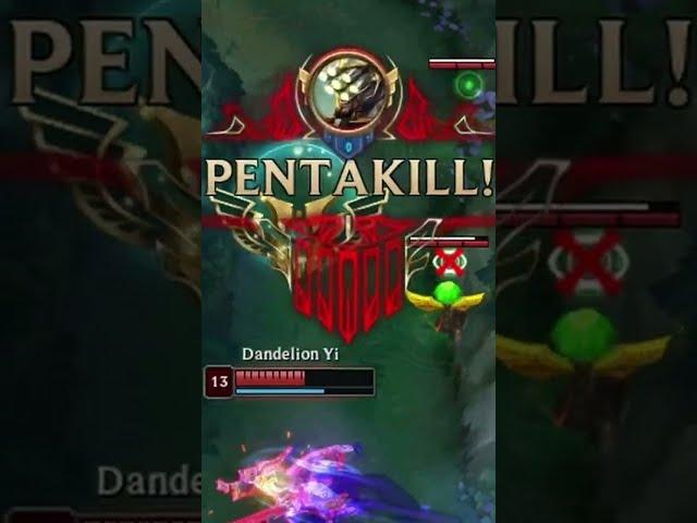 MASTER YI PENTAKILL | Dandelion Yi