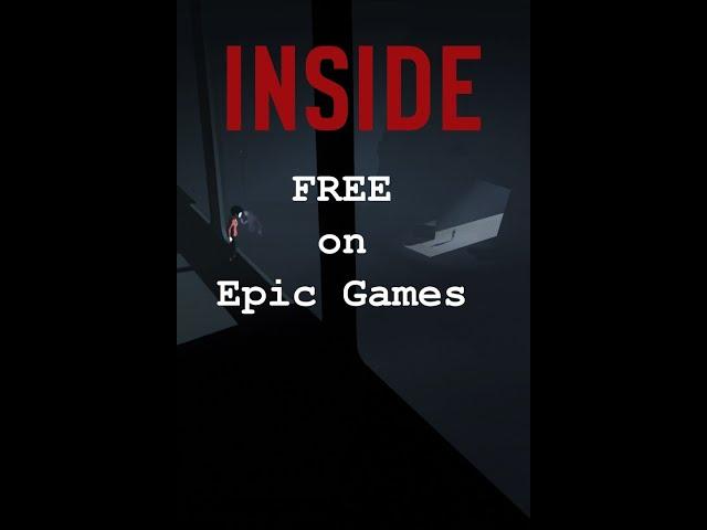 Get INSIDE for FREE on EPIC GAMES before Dec 25th 9:30PM (IST) #Shorts