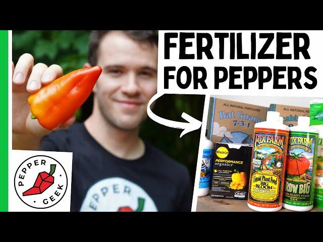 Fertilizing Peppers - All About Plant Nutrients - Pepper Geek