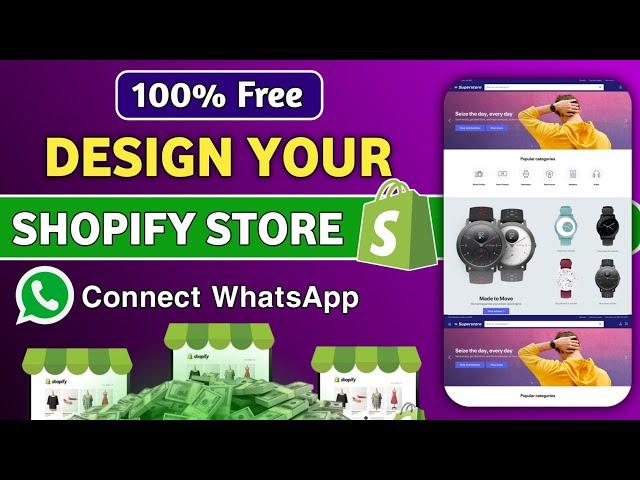 How To Design a Shopify Store Complete Tutorial in Urdu || Shopify Course 2024