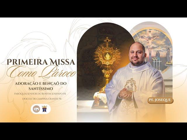 Primeira Missa do Padre Joseque como nosso pároco 14.08.24