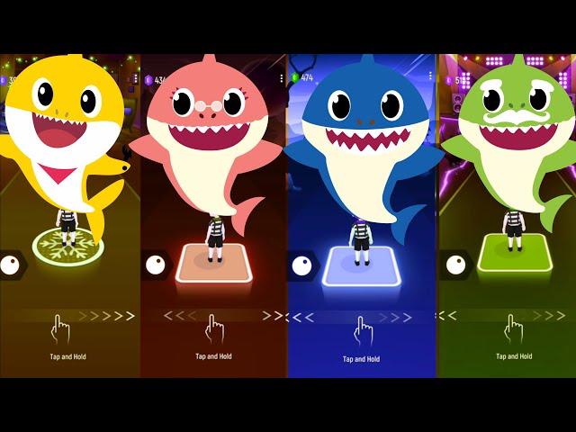 Baby Shark - Baby Shark - Baby Shark - Baby Shark I Tiles Hop EDM Rush