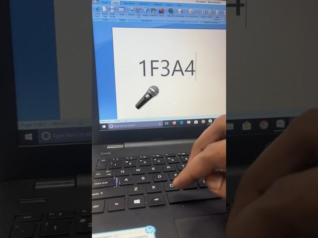 Mic symbol shortcut key in ms word #msword #shortcutkeys #mswordtricks