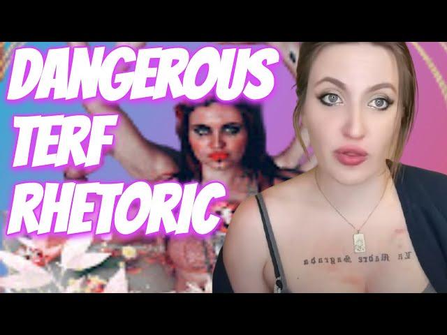 How TERF'S Like "A Slightly Twisted Female" use Fear Mongering & Propaganda To Promote Transphobia