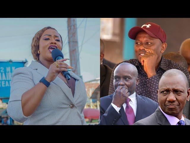 "AKI YA MUNGU MUKIGUZA GACHAGUA,MUTAONA" CATE WARUGURU SENDS A FLAMING WARNING DEFENDING GACHAGUA