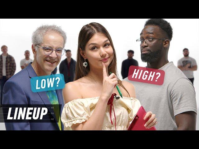 How Masculine Are These Men? (The Testosterone Test)  | Lineup | Cut