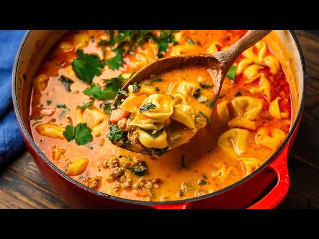 How I Make Amazing Creamy Tortellini Soup