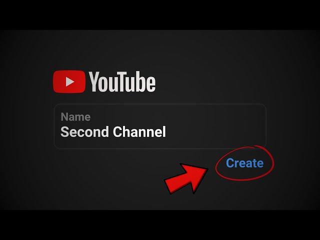 How to Create a Second YouTube Channel with Same Email 2024