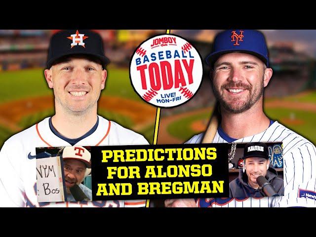 Predicting which MLB team Pete Alonso and Alex Bregman will sign with | Baseball Today