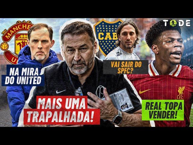 REAL topa VENDER MEIA ao LIVERPOOL l ZUBELDÍA NEGOCIA com BOCA JRS l TUCHEL no MAN UNITED l TIMÃO e+