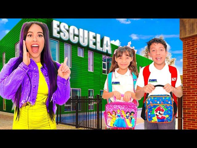 LLEVO A DANIELA Y A SPAY A LA ESCUELA *Su primer día de clases* | Karla Bustill