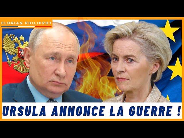 Russie : Ursula Von der Leyen appuie sur le bouton rouge !