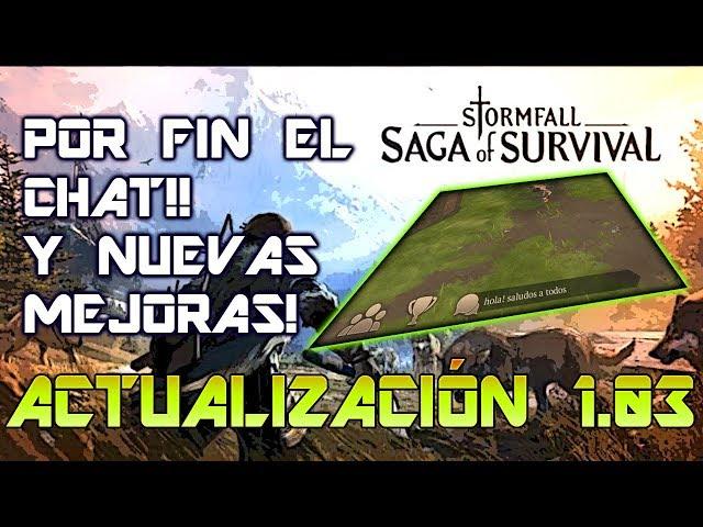 ACTUALIZACIÓN 1.03! CHAT, NOMBRE PARA COFRES Y MÁS! #12 - STORMFALL: SAGA OF SURVIVAL [JuanJoRC]