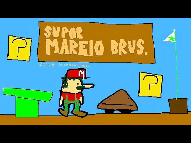 The Most Advanced Mario Game Ever Made! - SUPER MAREIO BRUS.