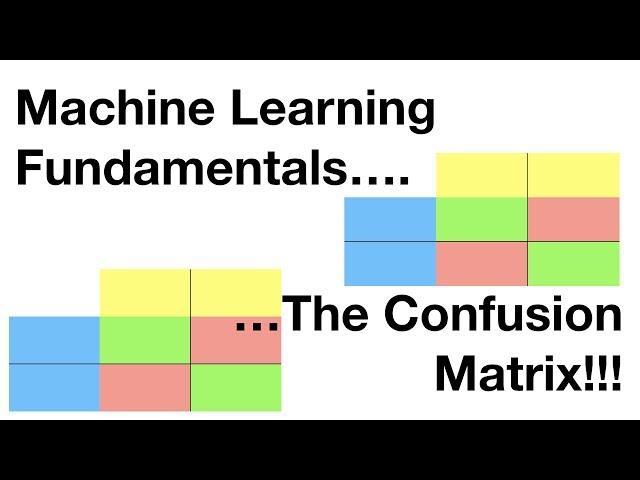 Machine Learning Fundamentals: The Confusion Matrix