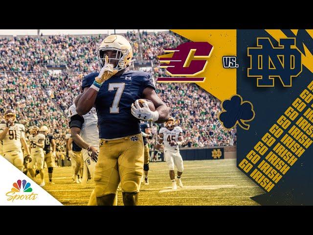 Notre Dame vs. Central Michigan | EXTENDED HIGHLIGHTS | 9/16/2023 | NBC Sports