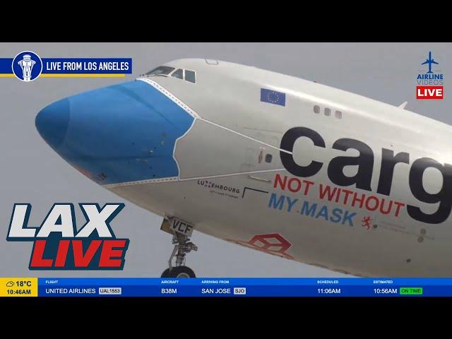 LIVE Los Angeles (LAX) Airport Action! (May 25th, 2025)