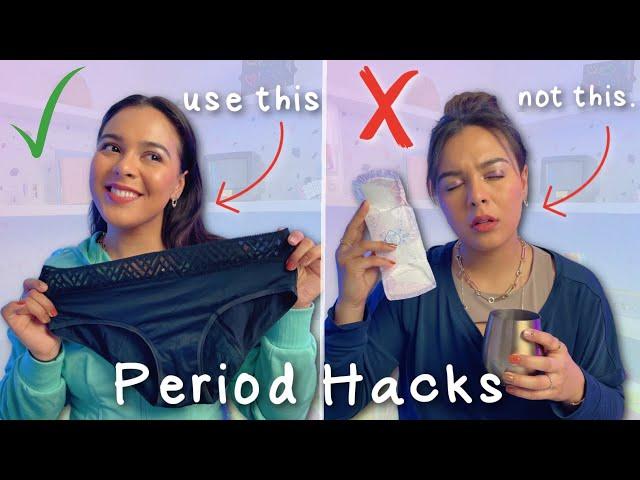 10 Period Products You Need 🩸Period Routine + Hygiene Hacks | NataliesOutlet