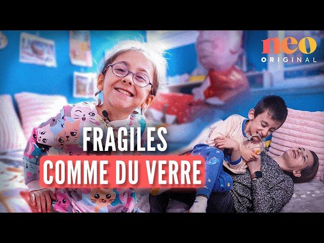 Héméré, 9 ans, souffre de la maladie des os de verres