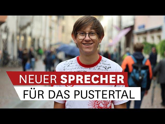 Neuer Bezirkssprecher für das Pustertal