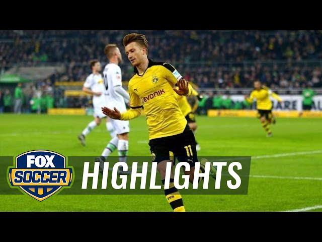 Reus goal breaks Dortmund deadlock vs. Gladbach | 2015–16 Bundesliga Highlights