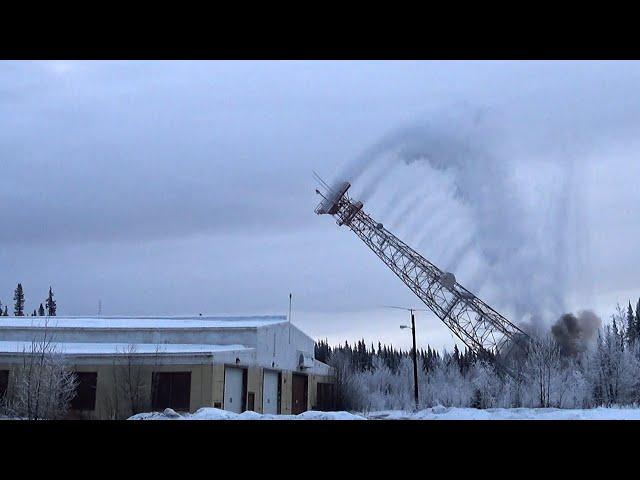 Radio Tower Demolition Compilation