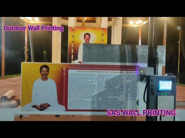 Outdoor Wall printing at Thiruvannamalai