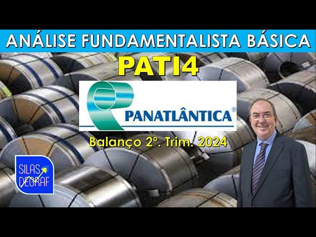 PATI4 - PLANATLÂNTICA S/A. ANÁLISE FUNDAMENTALISTA BÁSICA. PROF. SILAS DEGRAF