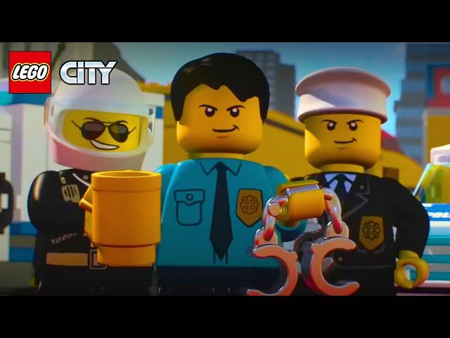 LEGO City Police Mini Movies Compilation Episode 1 to 6 | LEGO Animation Cartoons