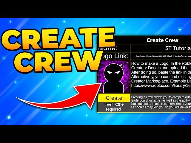 How to Make a Crew in Blox Fruits