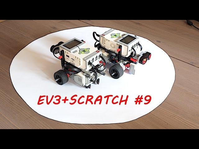 EV3 sumo fights with Scratch