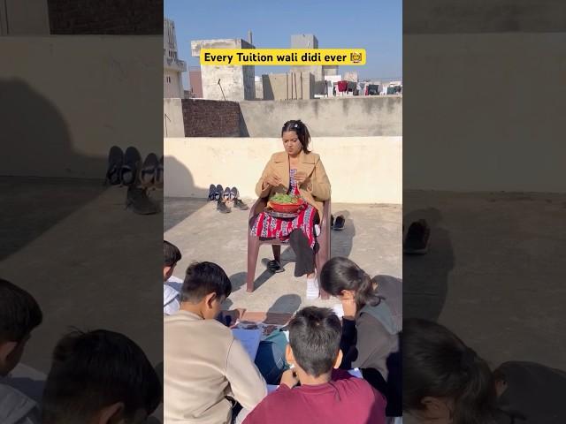 Tuition wali didi in winters ‍ #shorts #ytshorts #sejalgabashorts #teacherlife #tuition