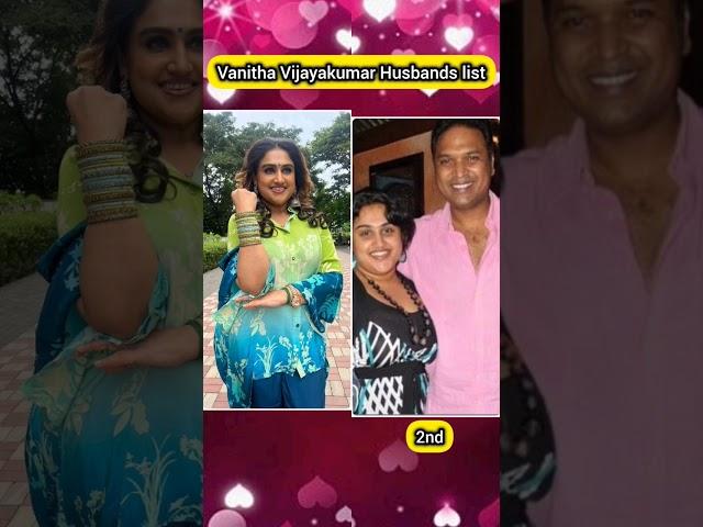 Vanitha Vijayakumar Husbands list #vanithavijayakumar weds #robort master #viralshorts