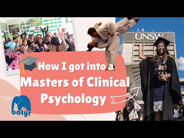 How I Got Into a Masters of Clinical Psychology! | Interview Tips & Tricks, Volunteering, Marks