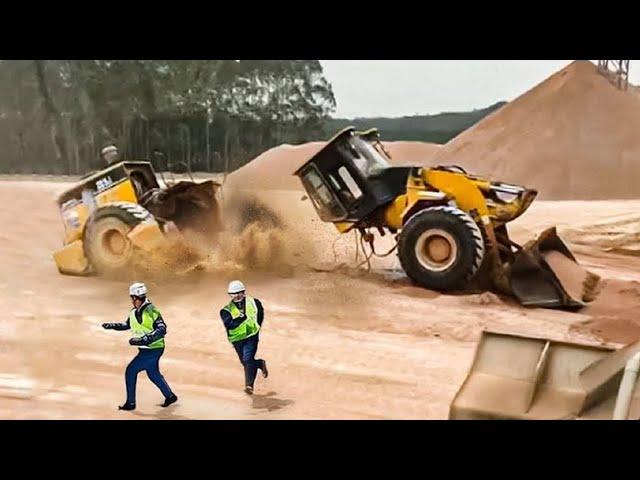 TOP 10 Dangerous Idiots Excavator & Truck Skills |Heavy Equipment Fail Operator Disaster Compilation