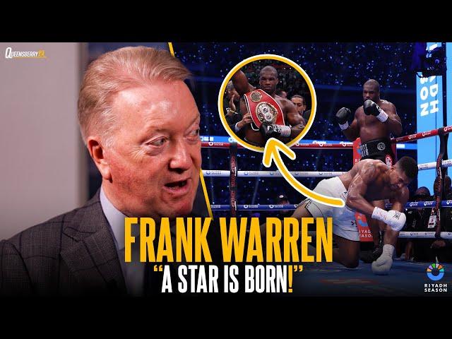 “A STAR Is Born” ⭐️ Frank Warren Commends Daniel Dubois For Legendary Wembley Performance