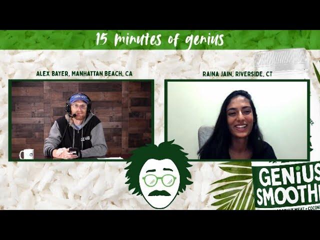 15 Minutes of Genius - Episode 109 with Raina Jain of QueenBee