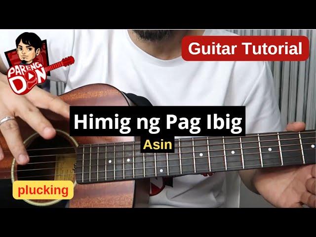 HIMIG NG PAG IBIG guitar tutorial | ASIN