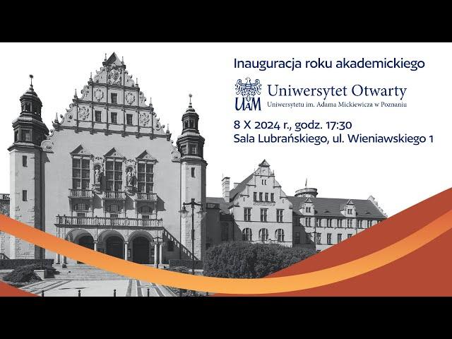 Inauguracja roku akademickiego 2024/2025 w Uniwersytecie Otwartym UAM