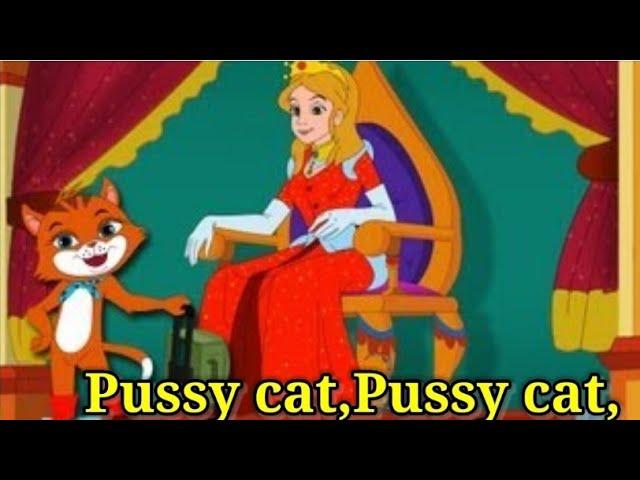 Pussy Cat,Pussy Cat, Learn English Poem for Children ! Shishu Shikkha TV