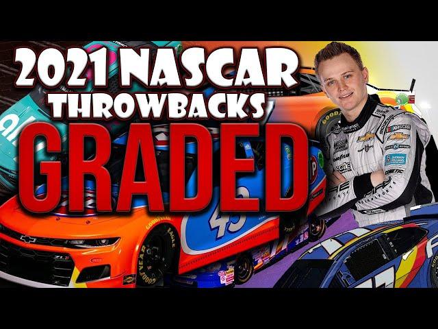 2021 NASCAR Cup Series Throwbacks Graded | DannyBTalks