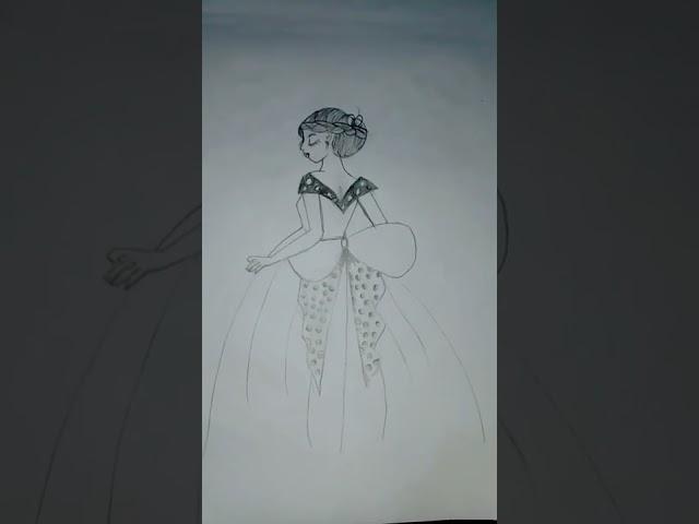 inspired by farjana drawing academy. MYSHA 's pencil sketch........⭐