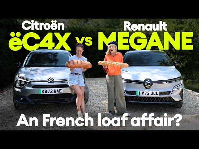 TWIN TEST: Citroen ëC4X vs Renault Megane E-Tech. Which family electric car is best? | Electrifying